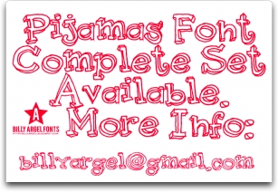 Pijamas Font Download