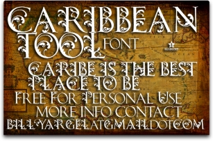 CARIBBEAN TOOL Font Download