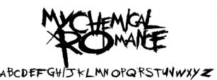 My Chemical Romance Font Download