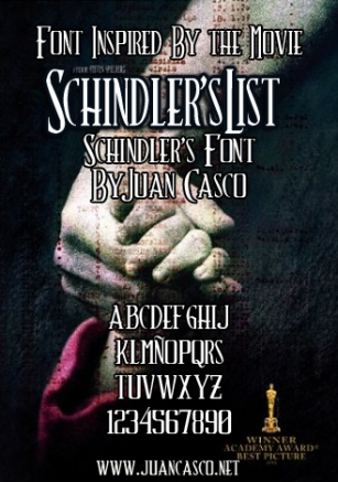 Schindler’s Font Download