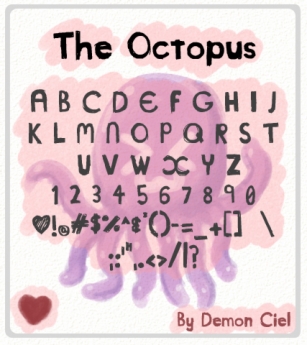 The Octopus Font Download