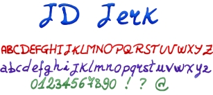 JDJerk Font Download