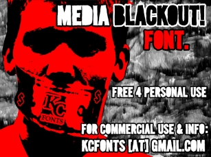 Media Blackou Font Download