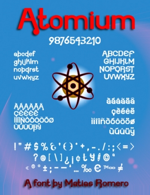Atomium Font Download