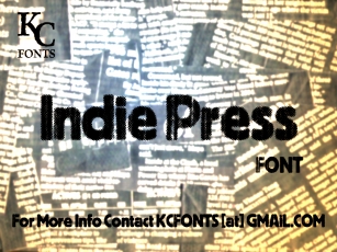 Indie Press Font Download