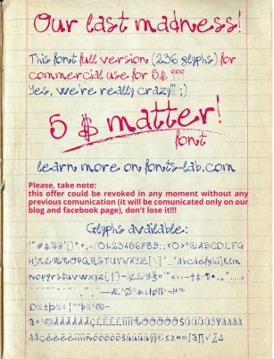 Madness=five$matter! Font Download
