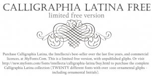 Calligraphia Latina Free Font Download
