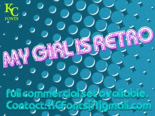 My Girl Is Retr Font Download