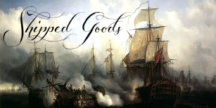 Shipped Goods Font Download