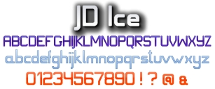 JD Ice Font Download