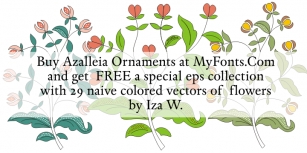 Azalleia Ornaments Font Download