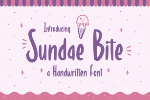 Sundae Bite Font Download