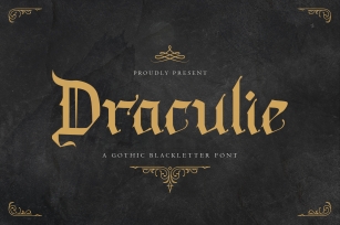 Draculie Font Download