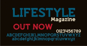 Lifestyle M54 Font Download