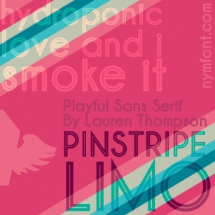 Pinstripe Lim Font Download