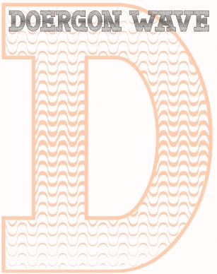 Doergon Wave Font Download