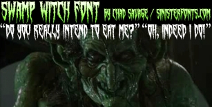 Swamp Witch Font Download