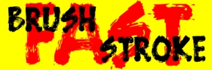 Brush StrokeFas Font Download