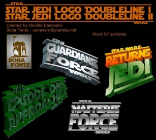 Star Jedi Log Font Download