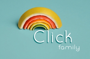 Click family Font Download