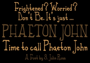 Phaeton Joh Font Download