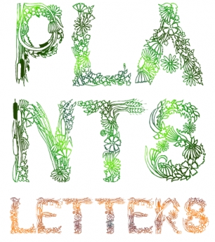 PlantsLetters Font Download