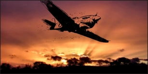 World war II warplanes 2 Font Download