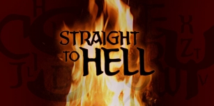 Straight To Hell BB Font Download