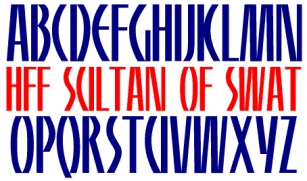 HFF Sultan of Swa Font Download