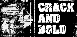 Crack and Bold Font Download