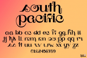 South Pacific Font Download