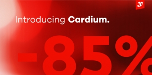 Cardium Font Download