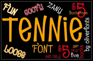 Tennie Font Download