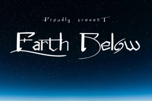 Earth Below Font Download