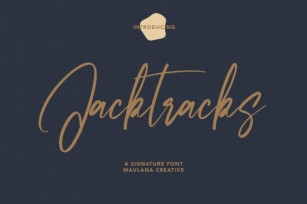 Jacktracks Font Download
