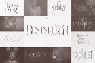 The Bestseller Font Collection Font Download