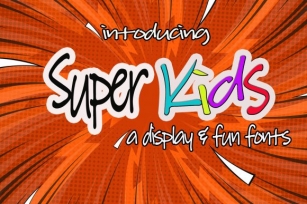 Super Kids Font Download