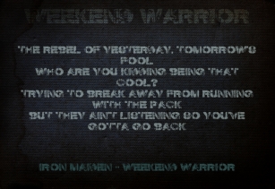 Weekend Warrior Font Download