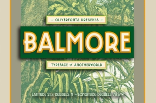 Balmore Font Download