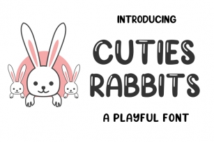 Cuties Rabbits Font Download