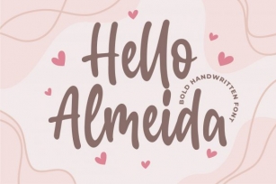 Hello Almeida Font Download