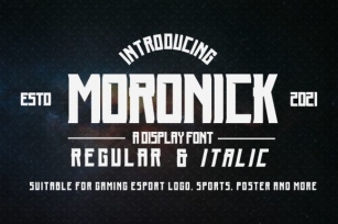 Moronick Font Download