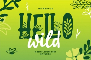 Hello Wild Font Download