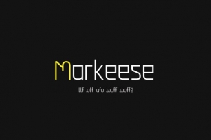 Markeese Font Download