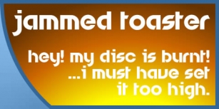 Jammed Toaster Font Download