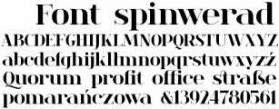 Spinwerad Font Download