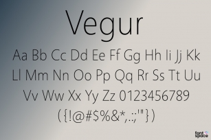 Vegur Font Download