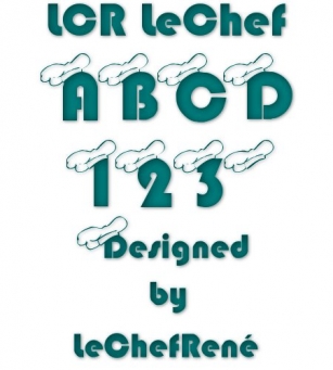 LCR LeChef Font Download