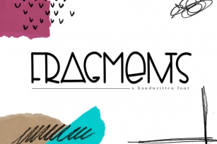 Fragments - A Handwritten Font Font Download