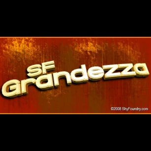 SF Grandezza Font Download